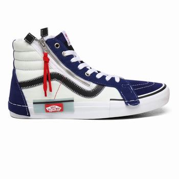 Vans Sk8-Hi Reissue CAP - Miesten Korkeavartiset tennarit - Sininen